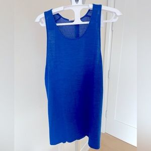 Wilfred Free royal blue tank size small